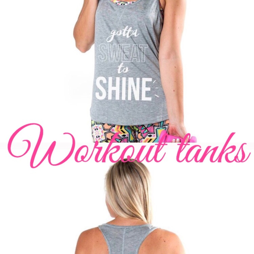 Workout racerback tank tops - Picture 3 of 3